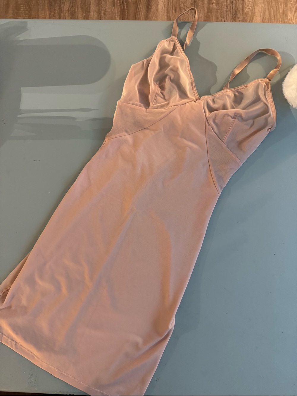 SPANX Women’s Blush Slip Shaping Wear Dress with Adjustable Straps Size S